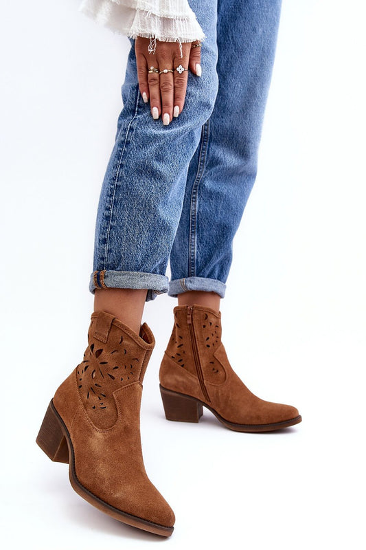 Heeled boots model 187341 Step in style