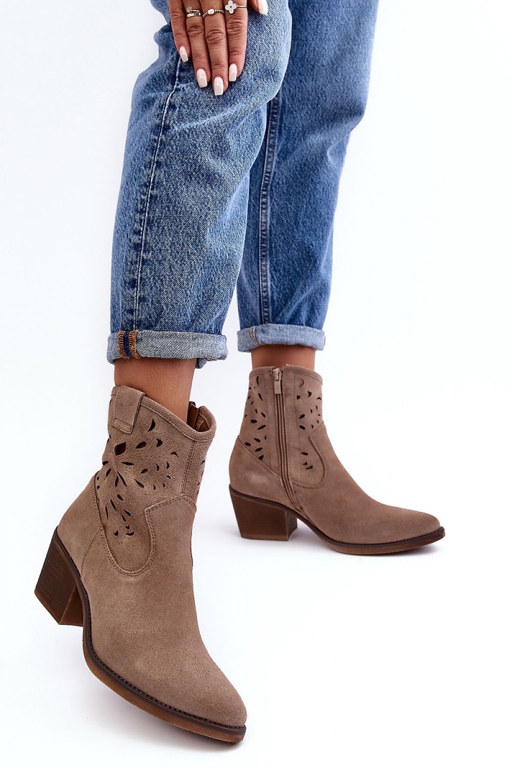 Heeled boots model 187341 Step in style