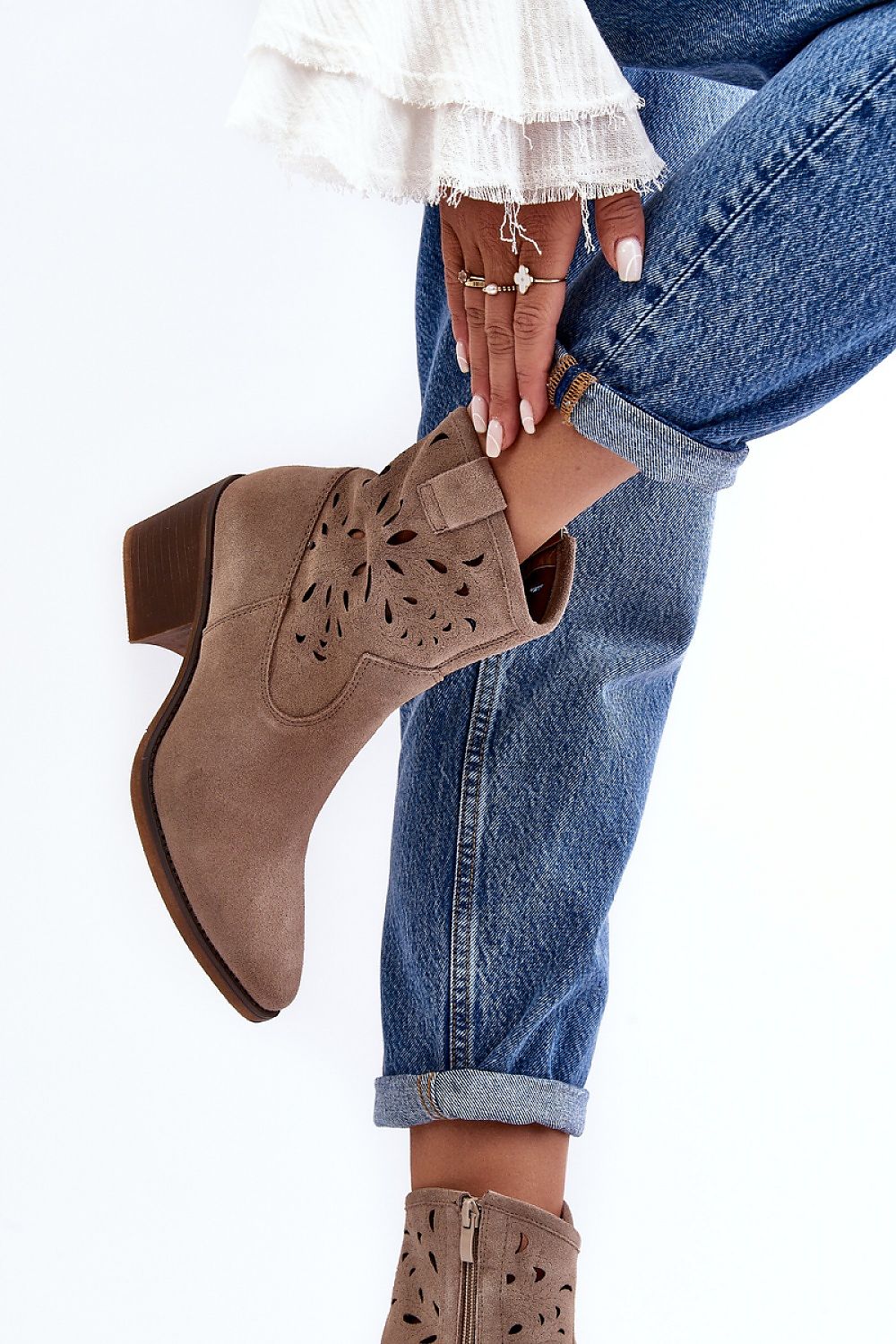Heeled boots model 187341 Step in style