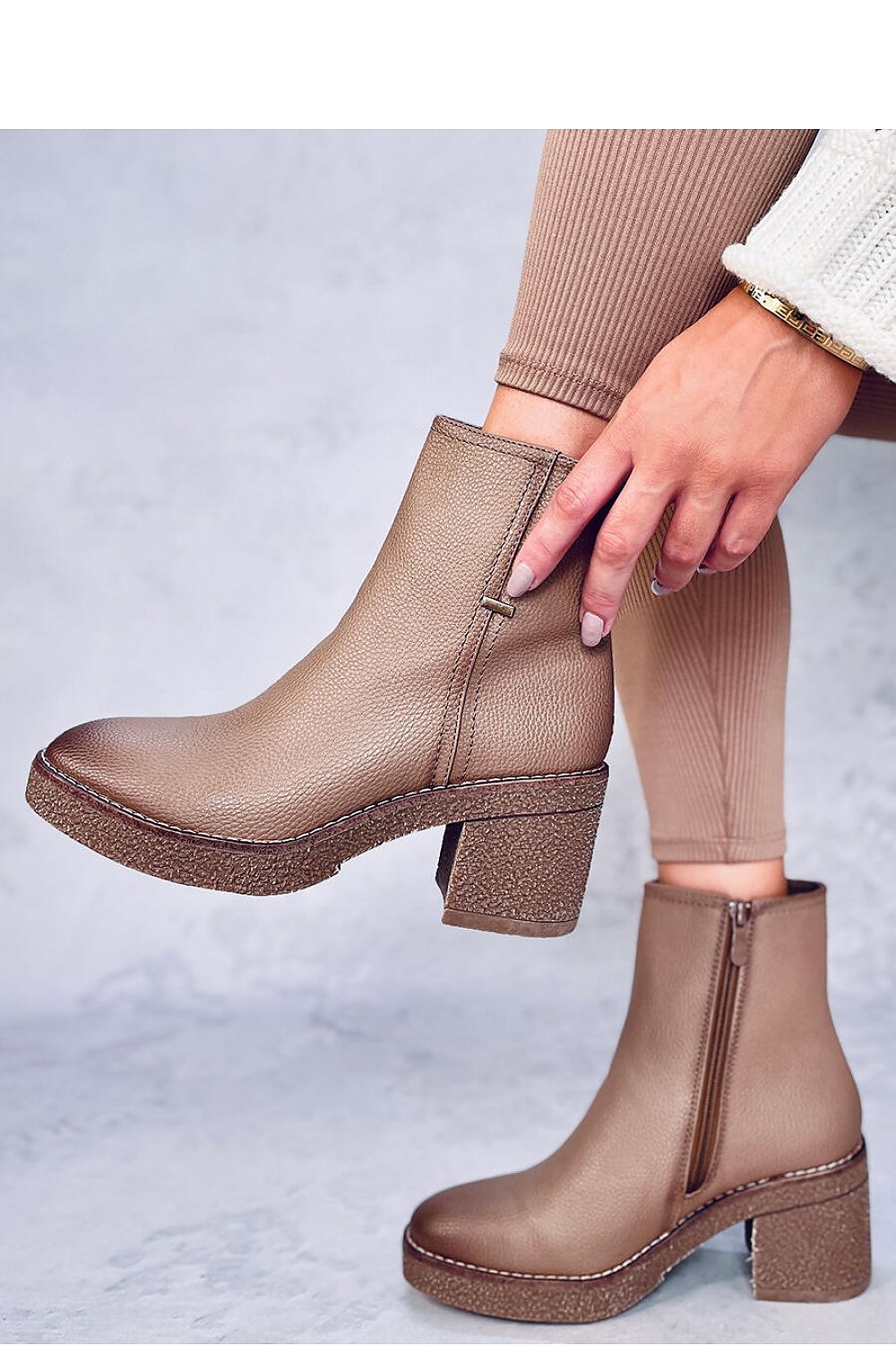 Heeled boots model 187385 Inello