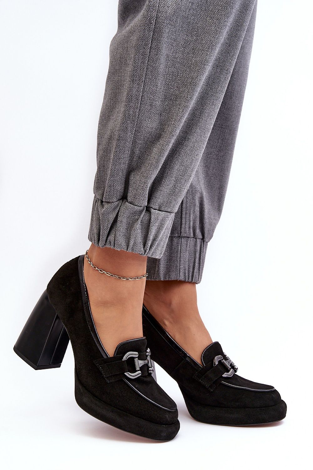Wide heel pumps model 188521 Step in style