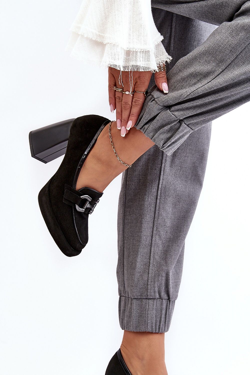 Wide heel pumps model 188521 Step in style