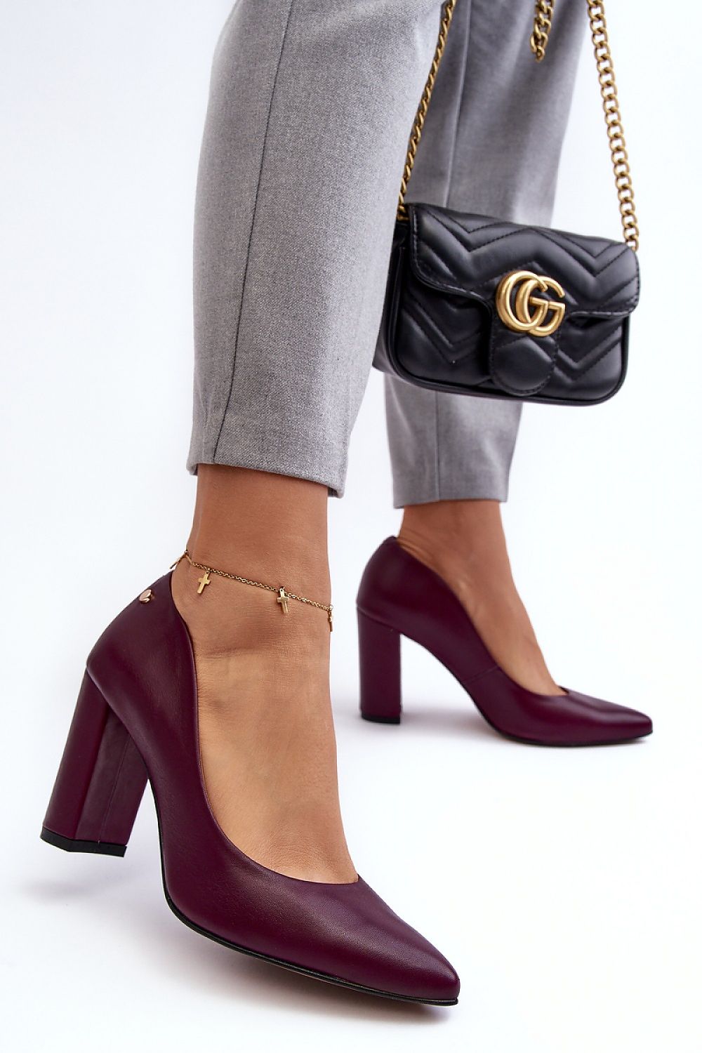 Wide heel pumps model 188526 Step in style