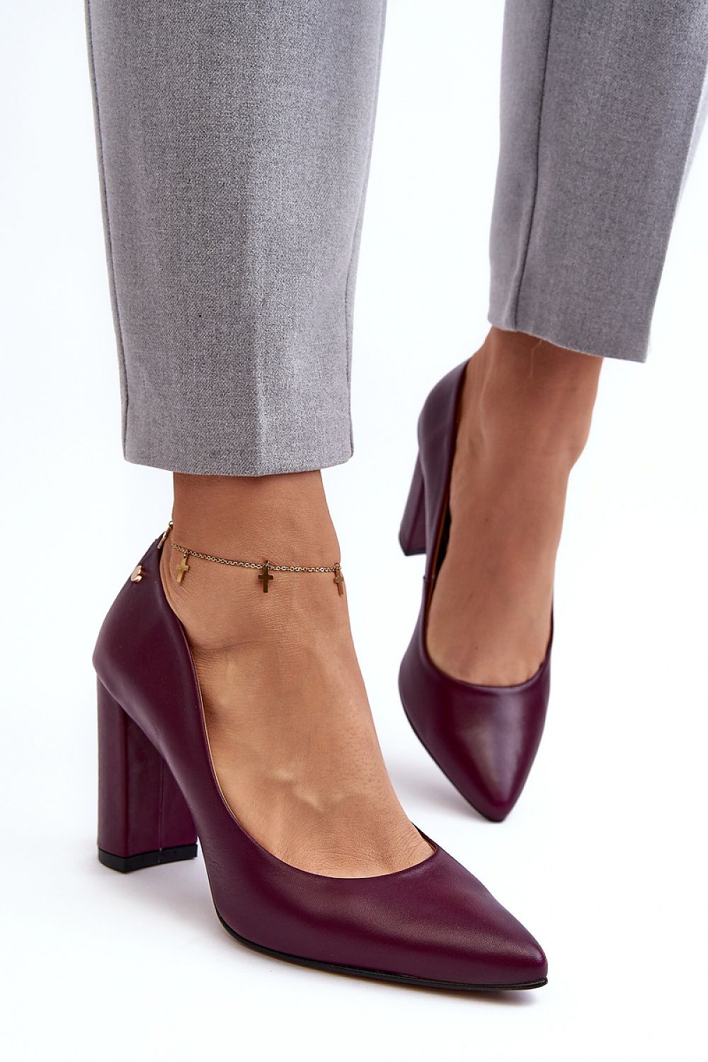 Wide heel pumps model 188526 Step in style