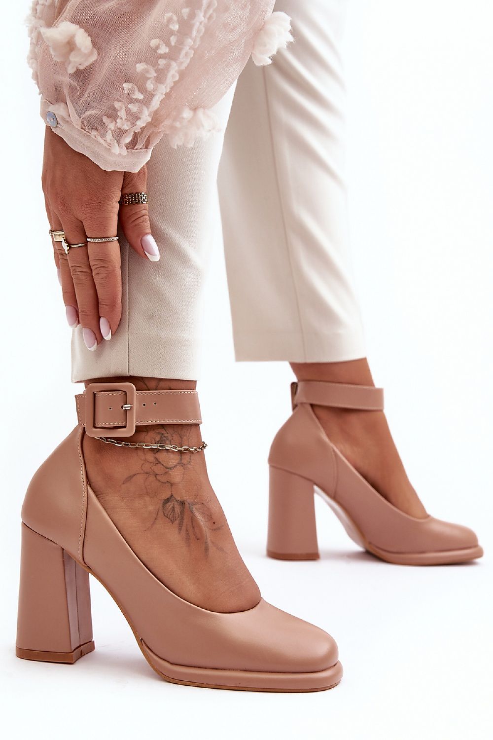 Wide heel pumps model 188528 Step in style