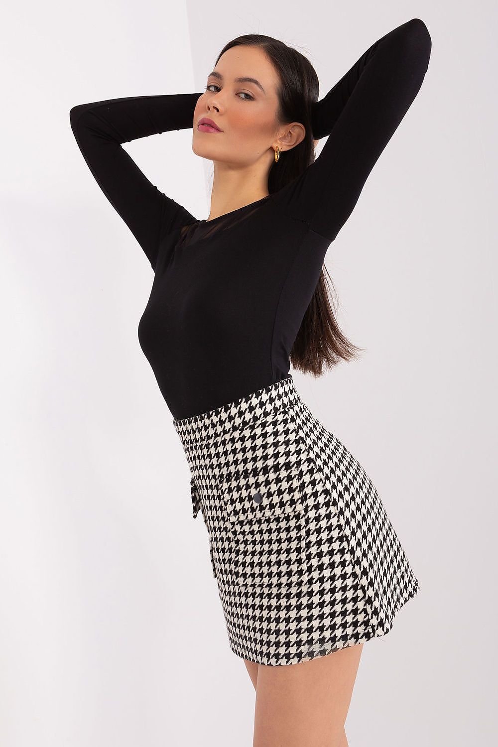 Lakerta short skirt