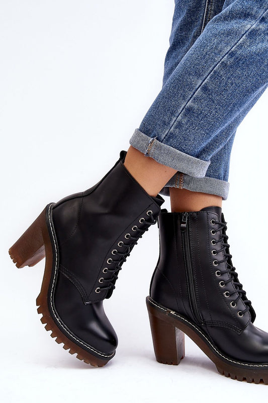 Heeled boots model 189052 Step in style