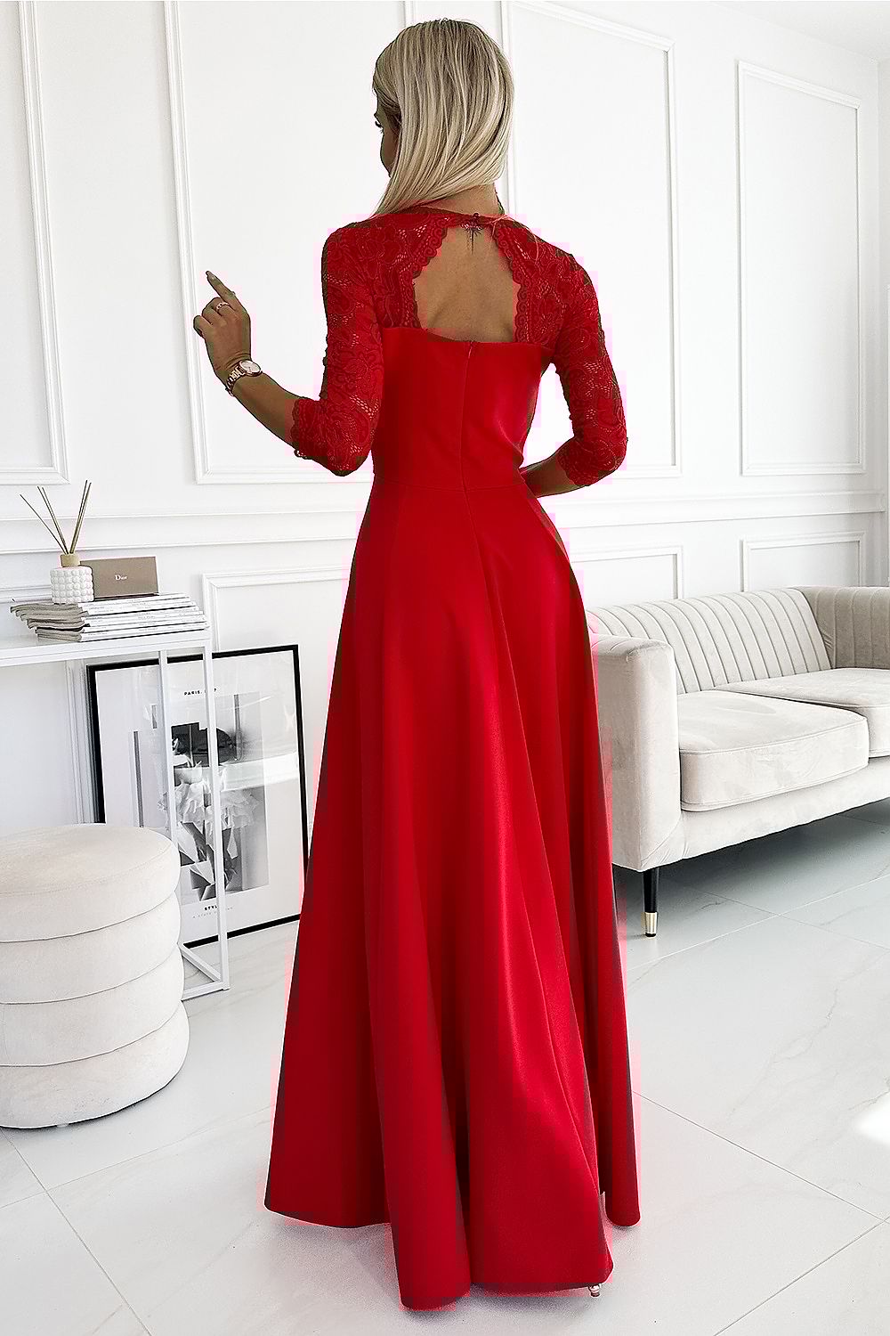 Robe longue model 193523 Numoco