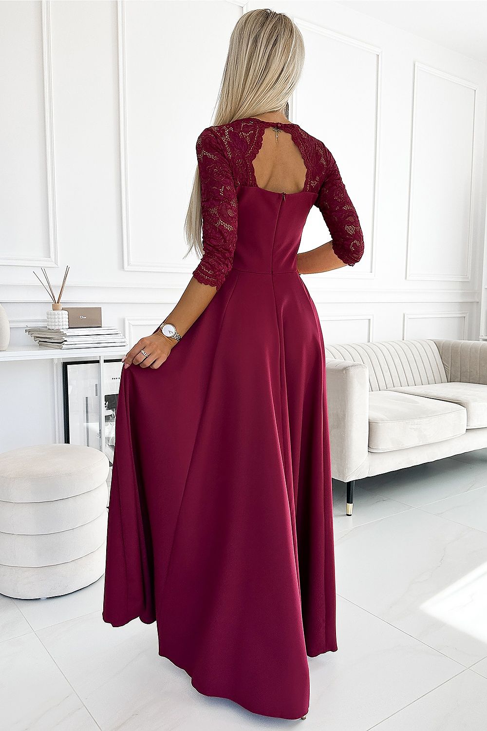 Robe longue model 193523 Numoco