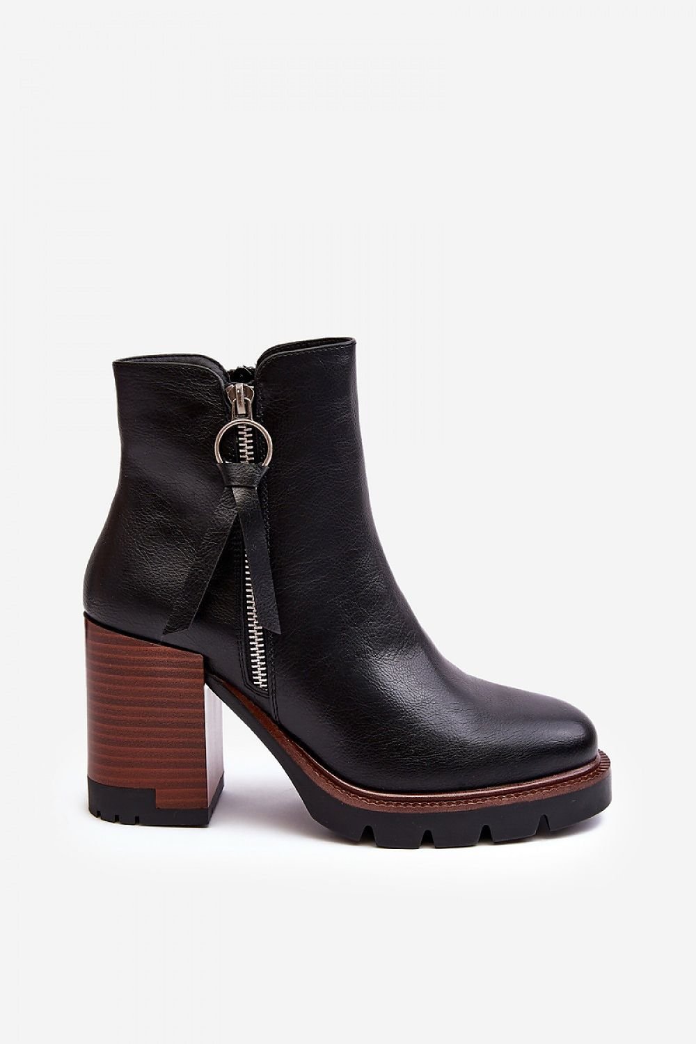 Step in style heeled boots
