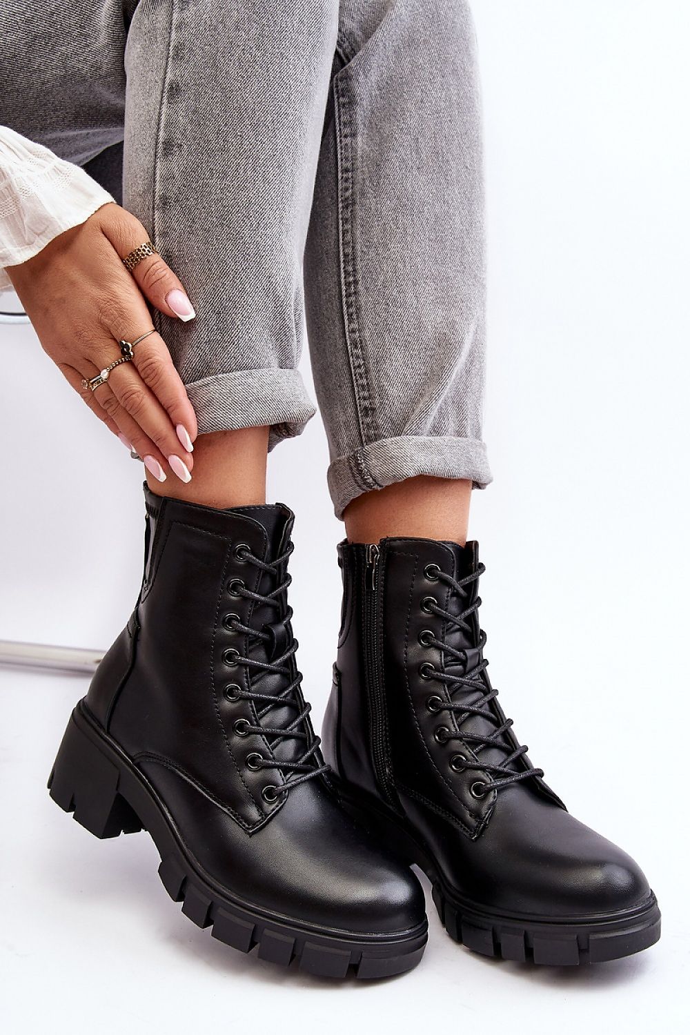 Step in style heeled boots