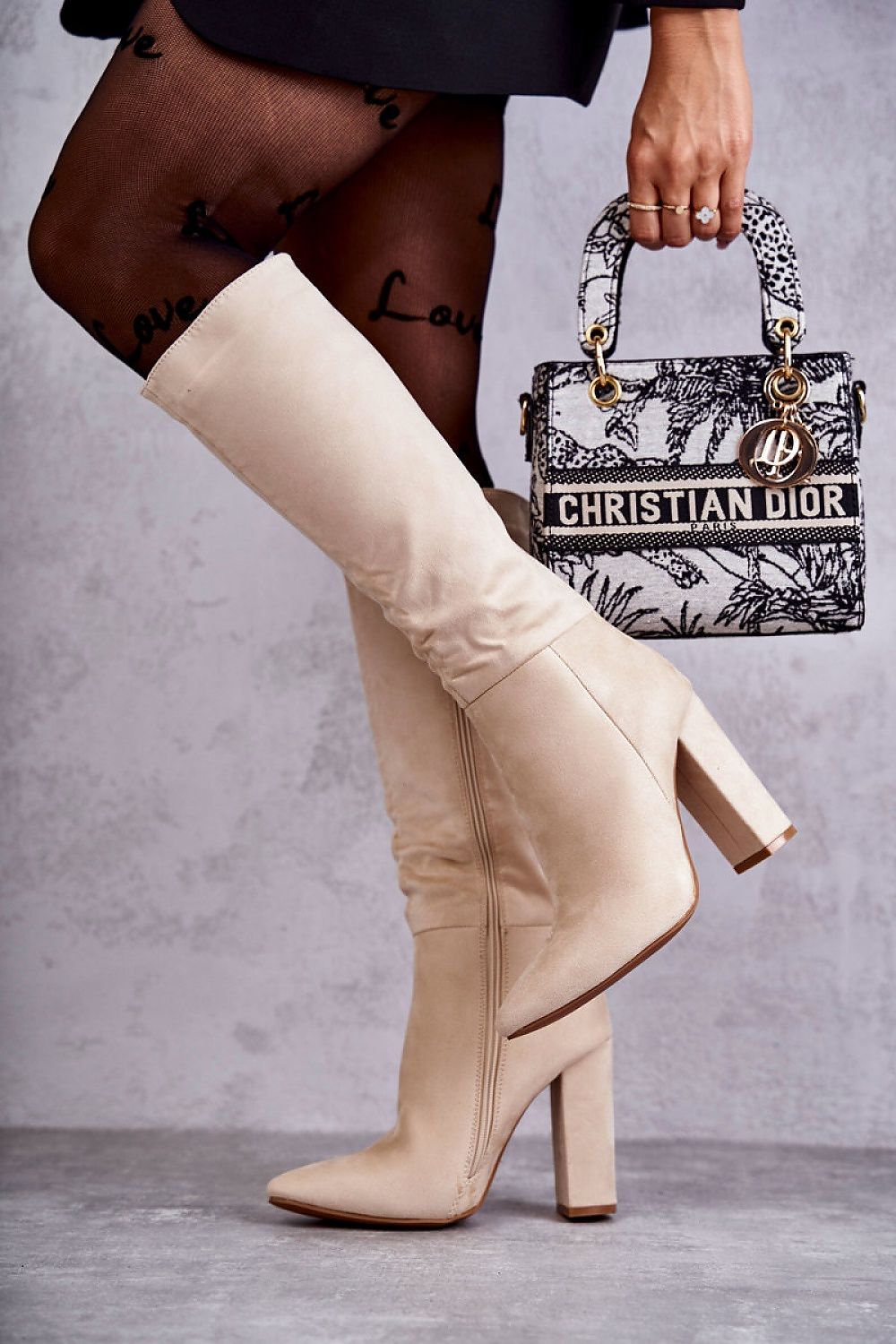 Step in style heeled boots