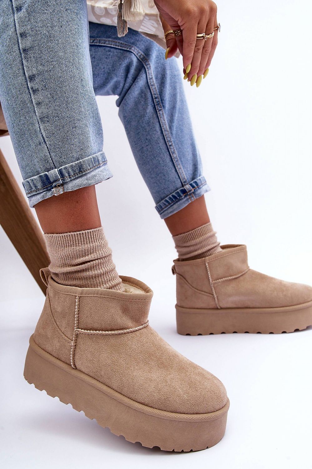 Step in style snow boots