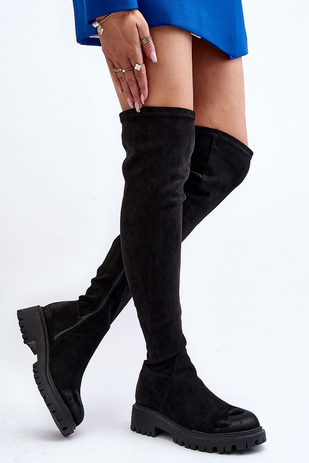 Step in style thigh-high boots
