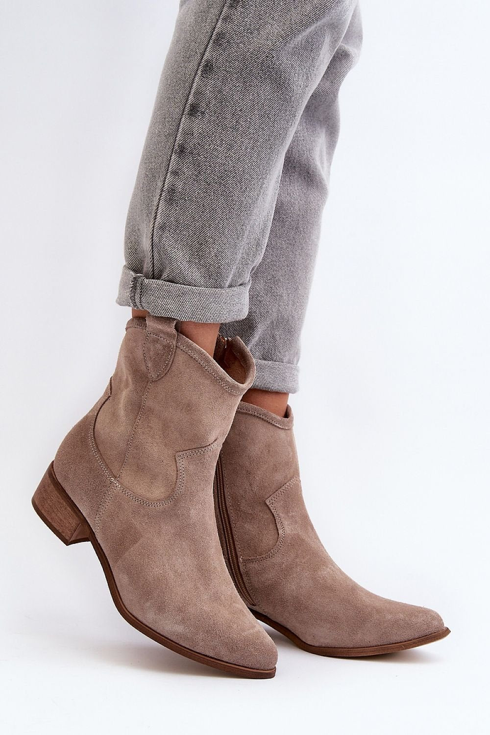 Step in style heeled boots