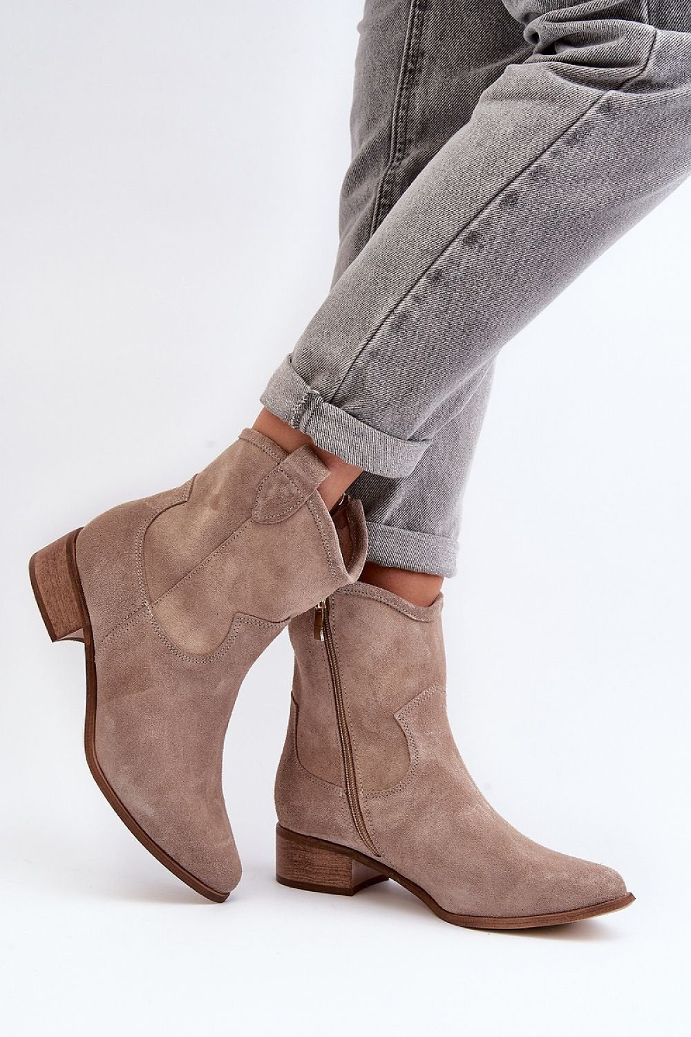 Step in style heeled boots