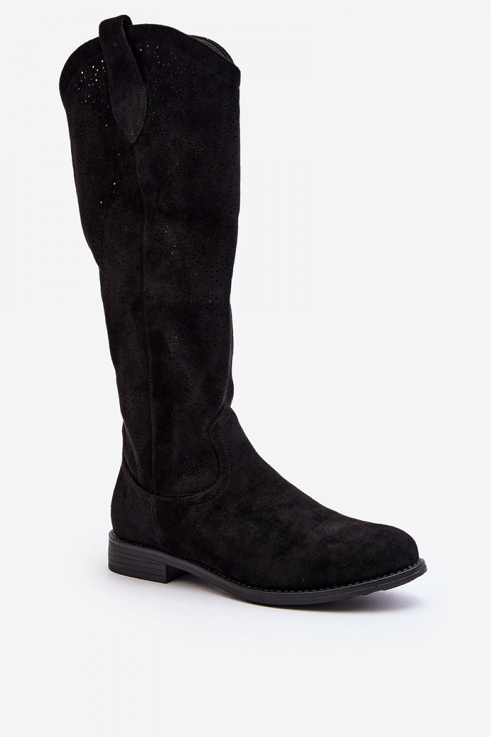 Step in style openwork boots