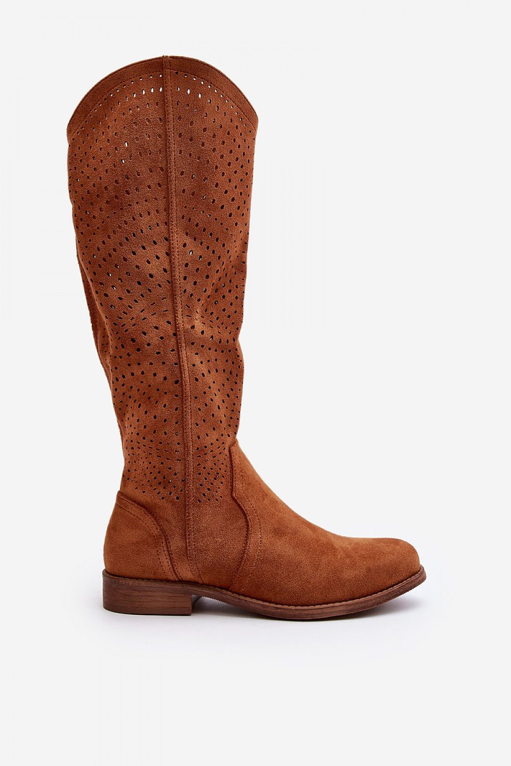 Step in style openwork boots