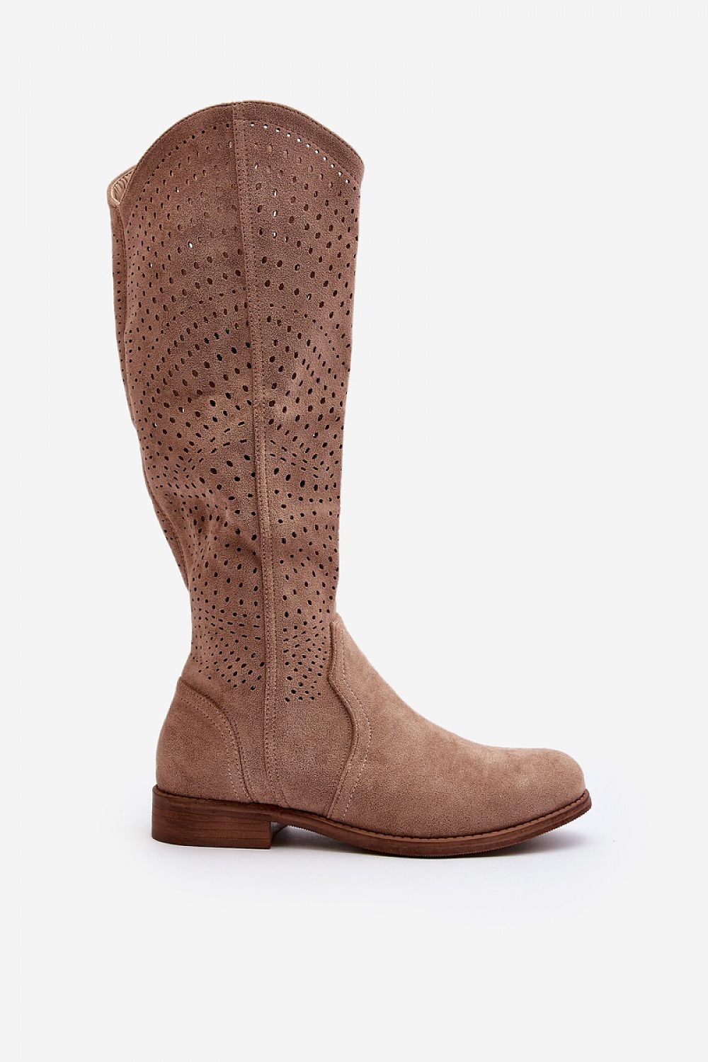 Step in style openwork boots