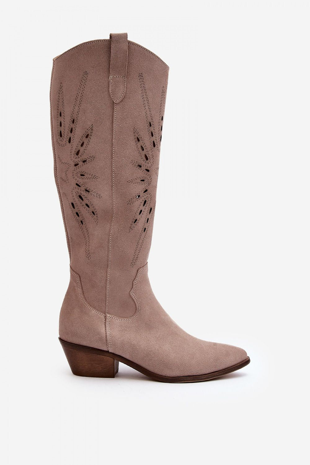 Step in style openwork boots