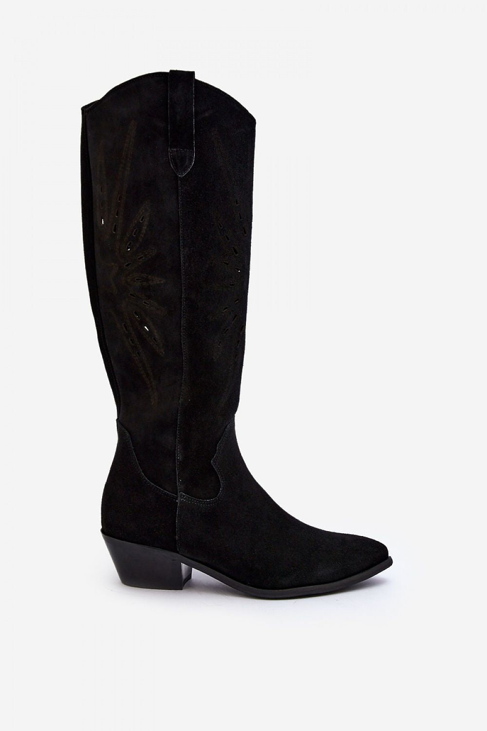 Step in style openwork boots