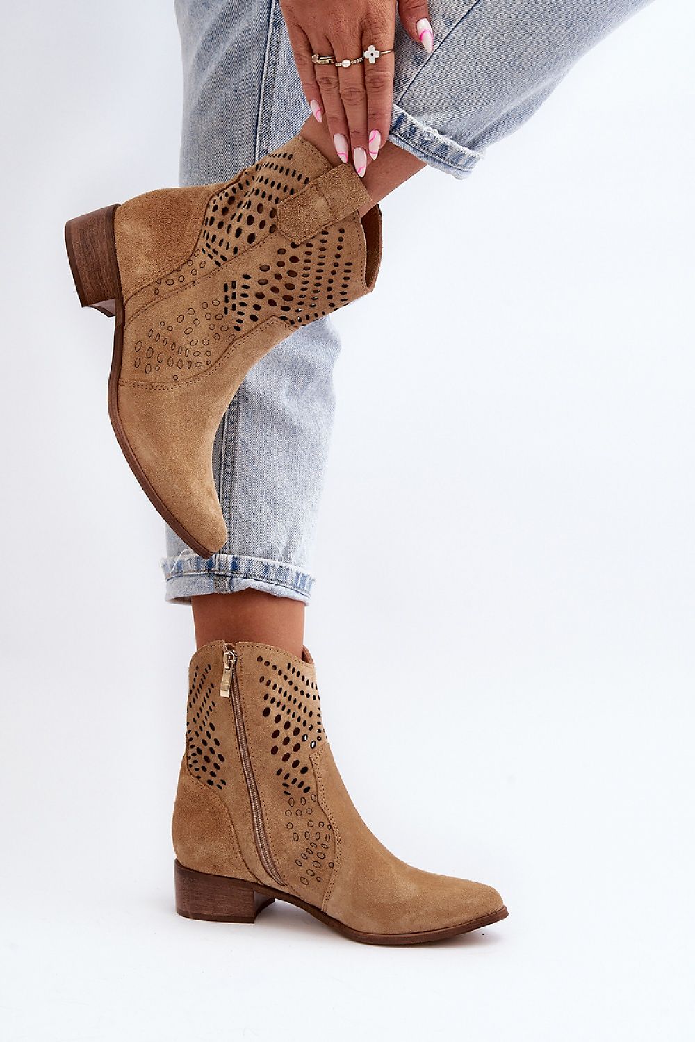 Step in style heeled boots