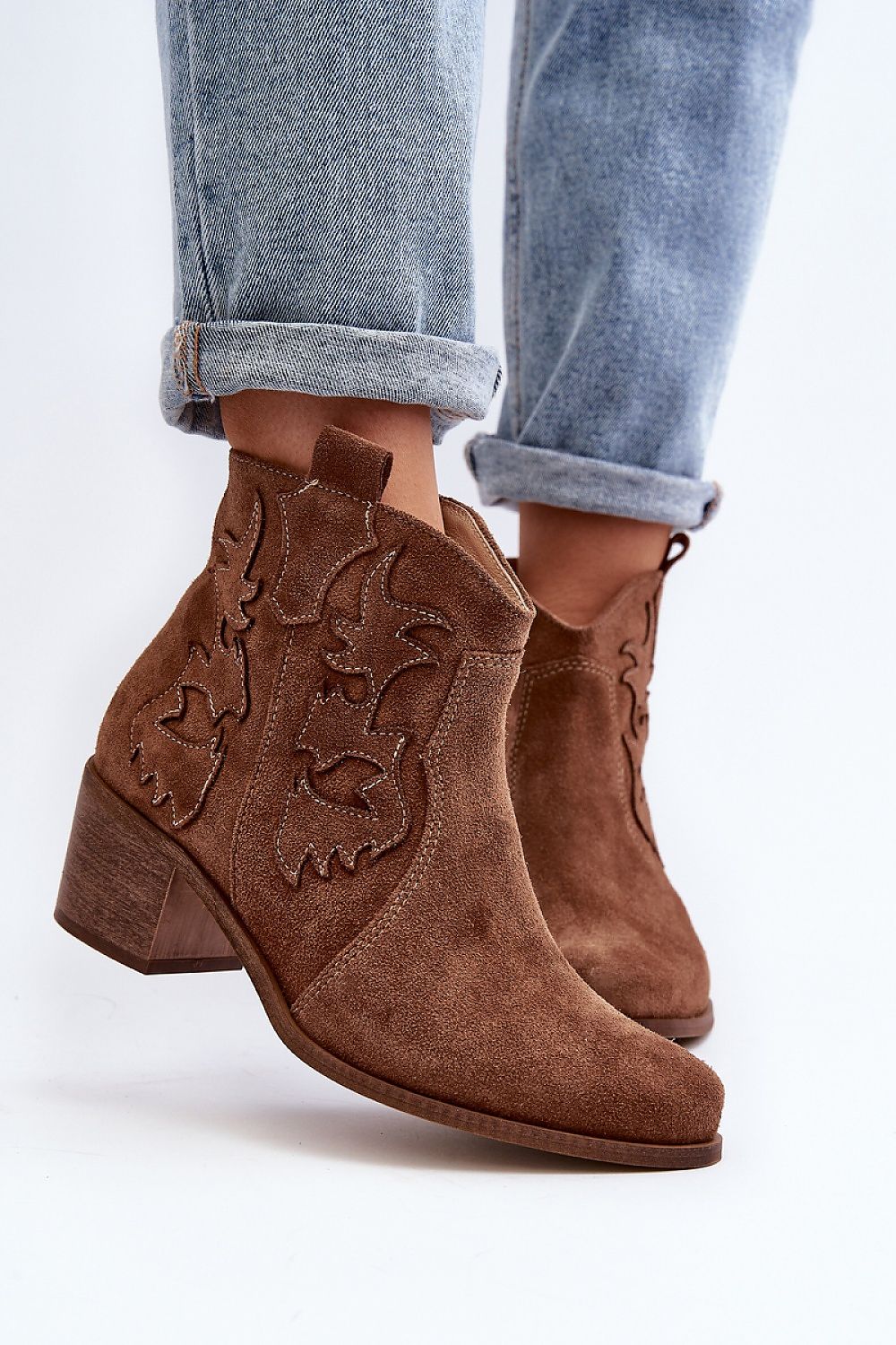 Step in style heeled boots