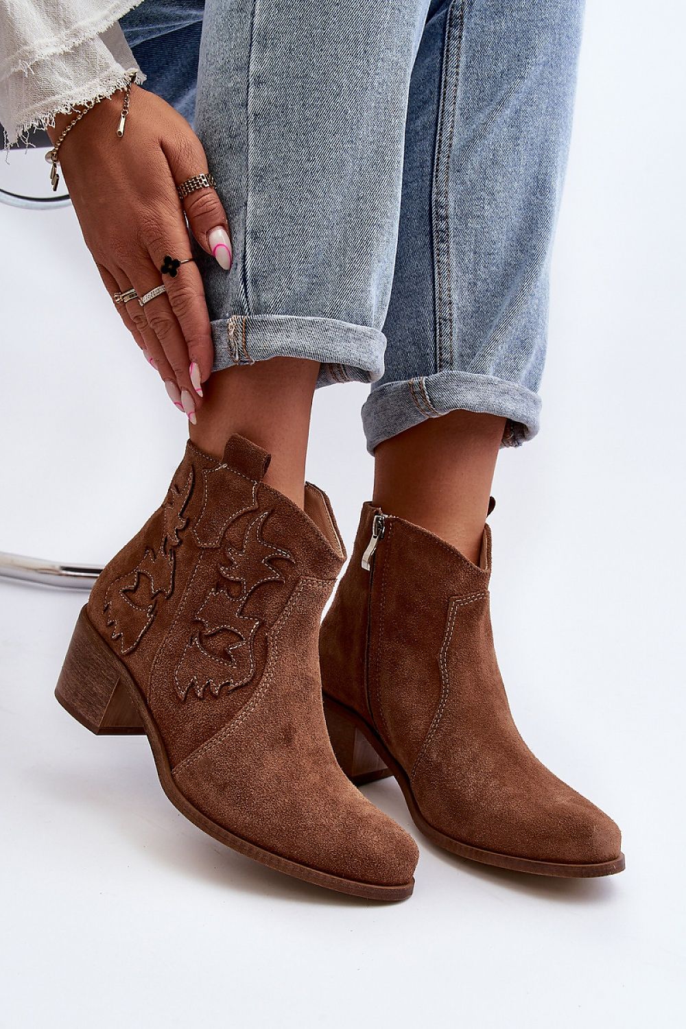 Step in style heeled boots