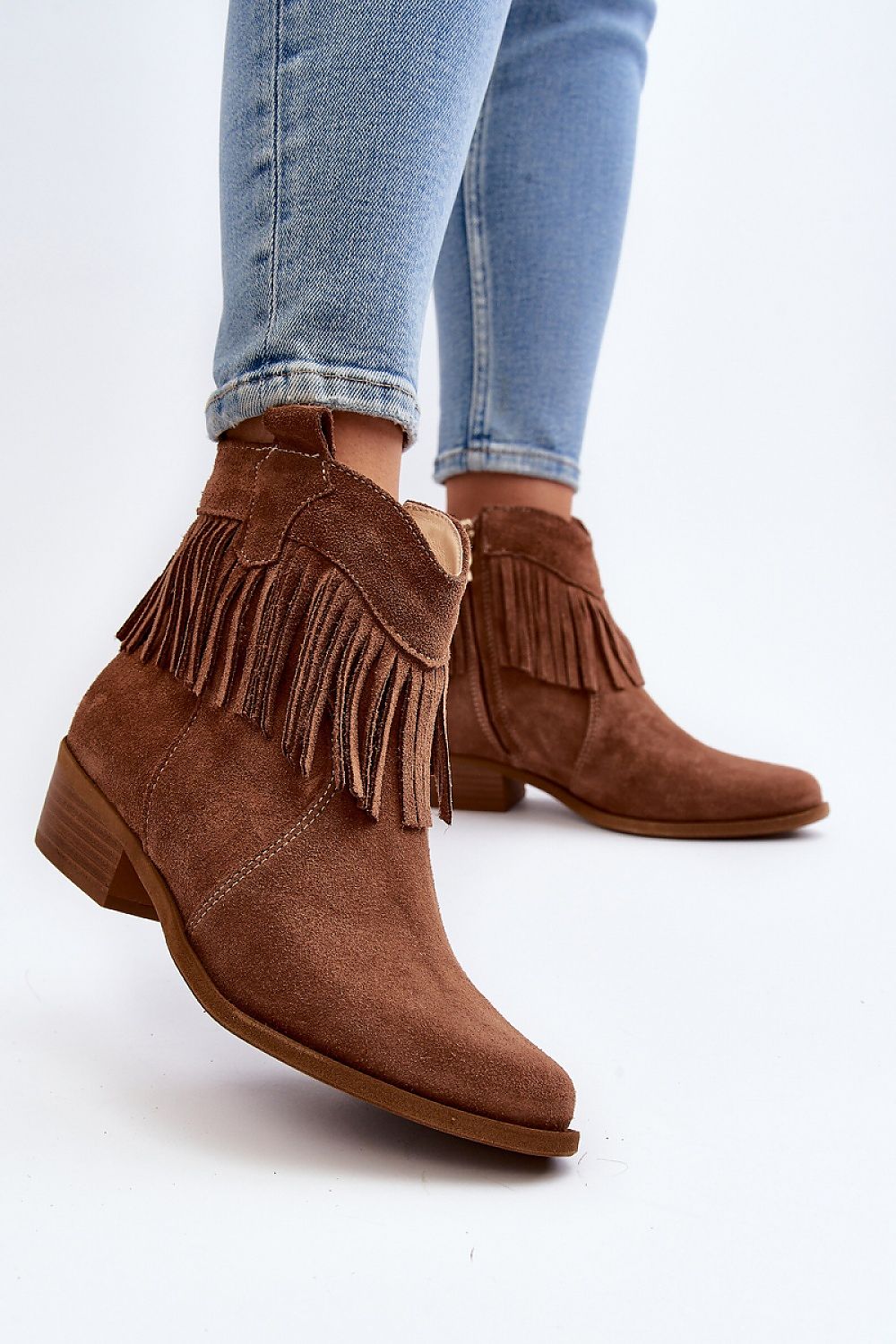 Step in style heeled boots
