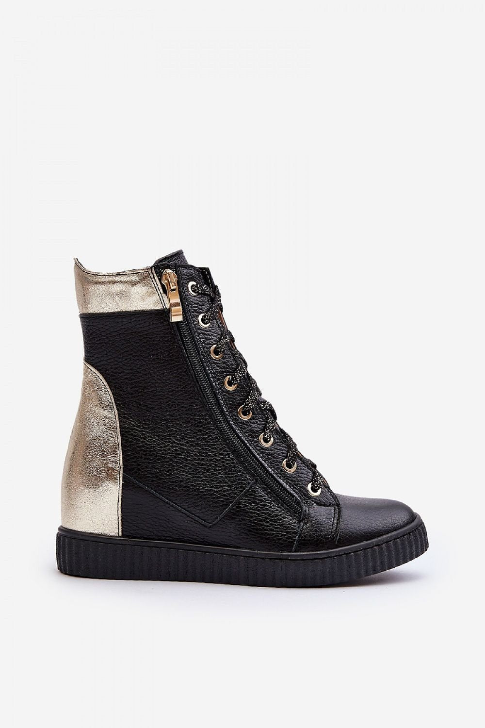 Step in style buskin sneakers