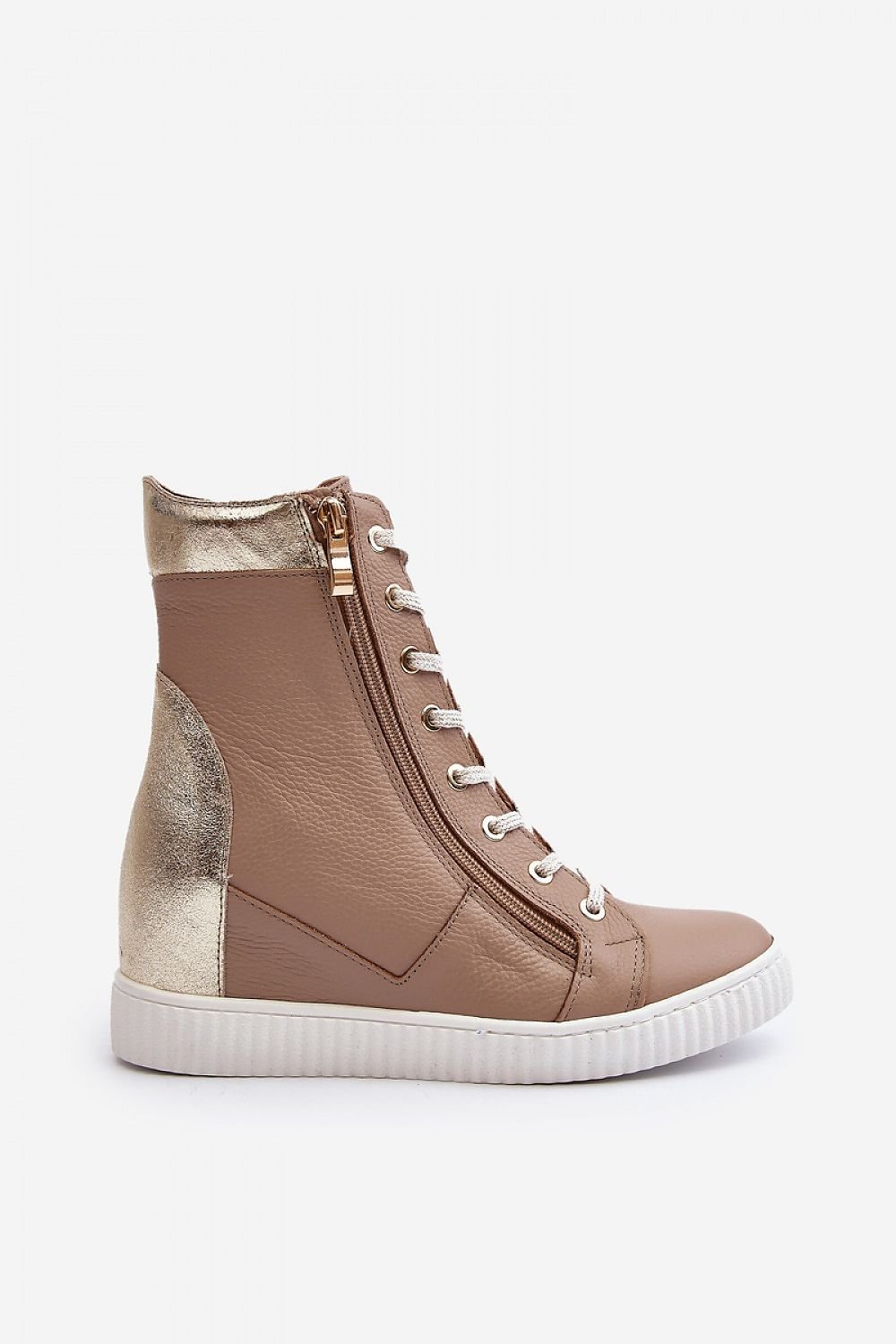 Step in style buskin sneakers