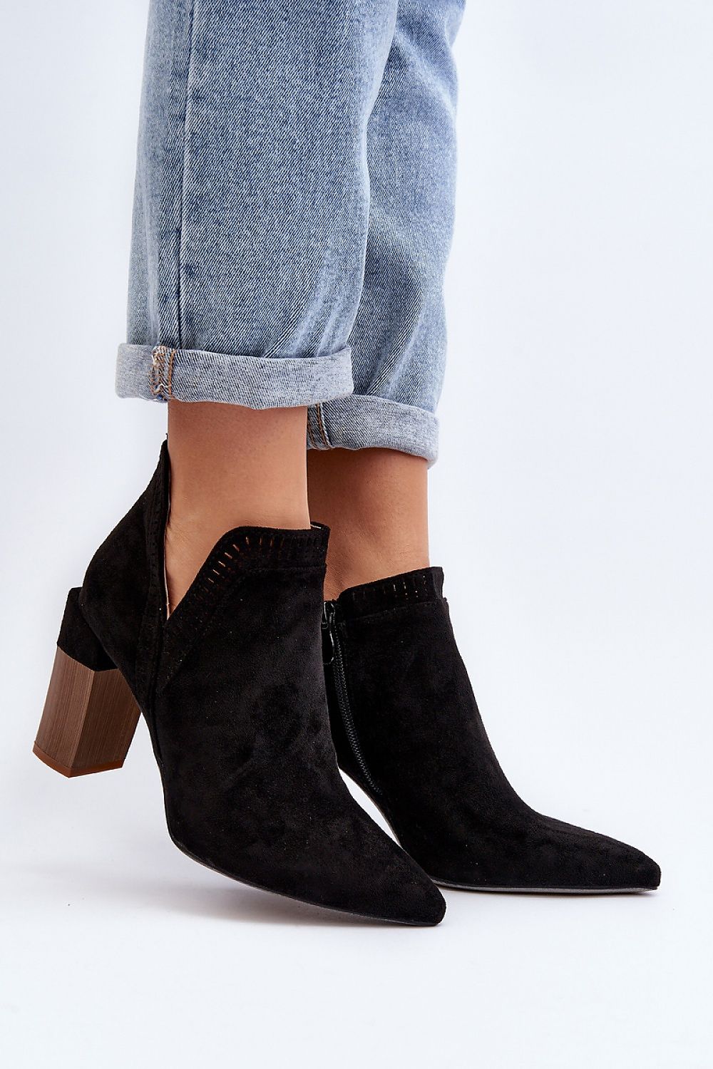 Step in style heeled boots