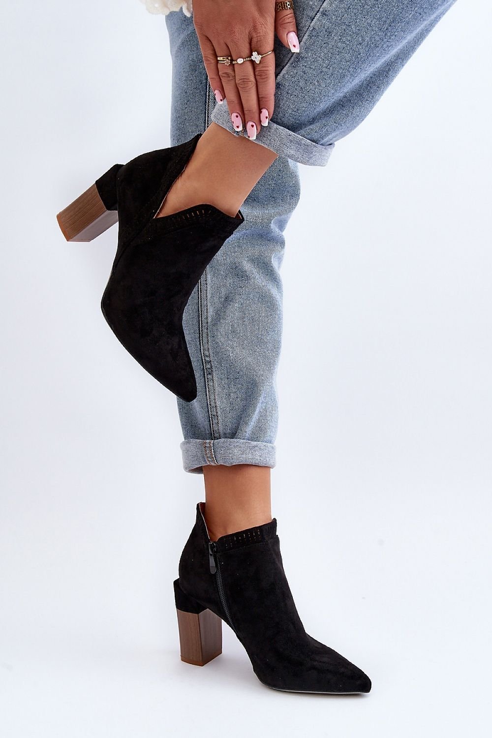 Step in style heeled boots