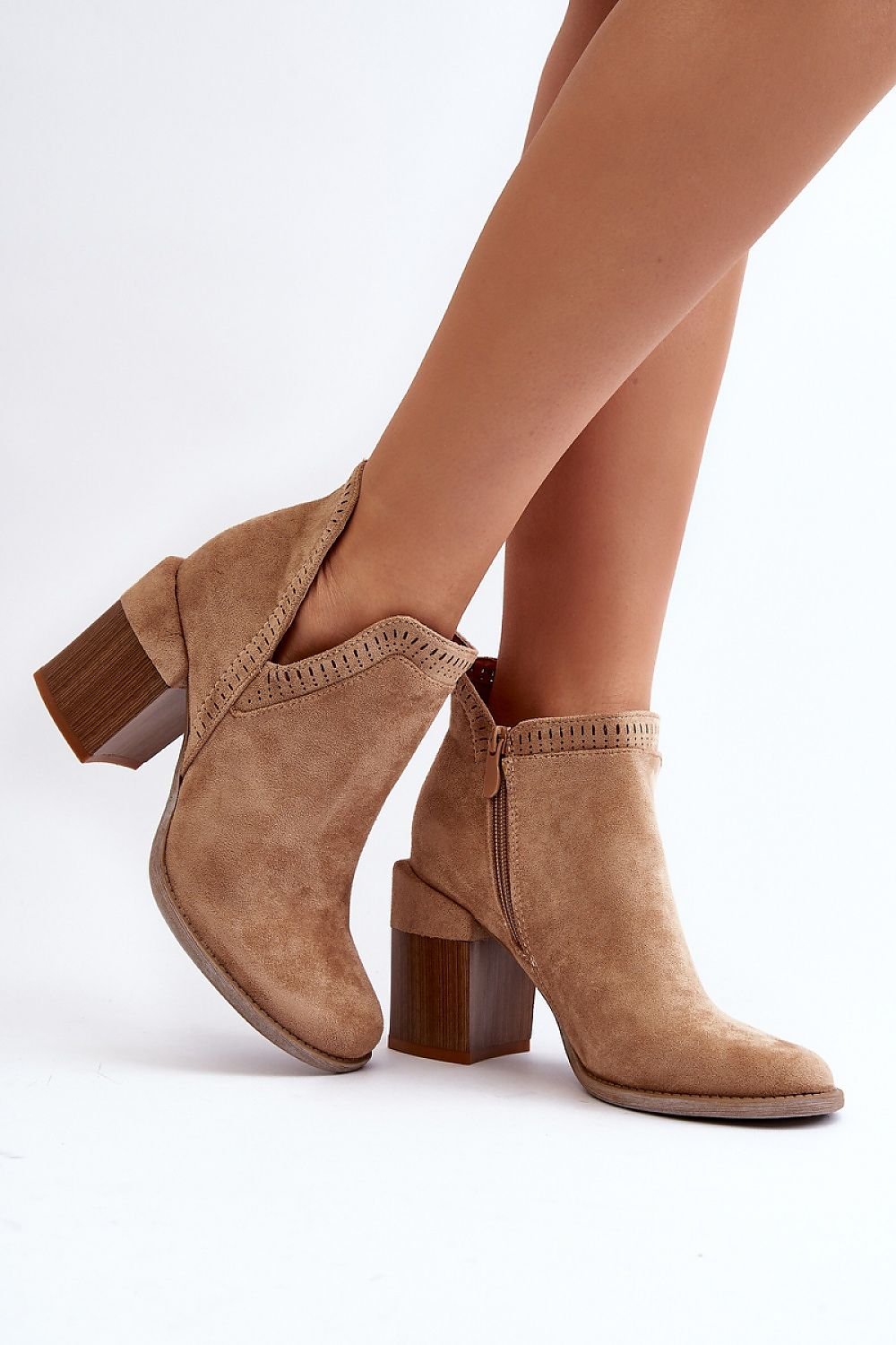 Step in style heeled boots
