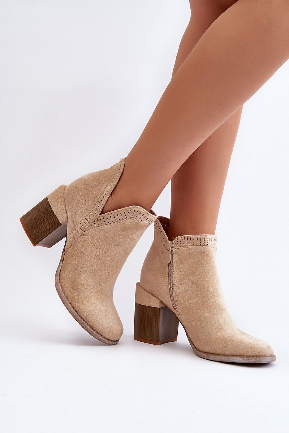 Step in style heeled boots