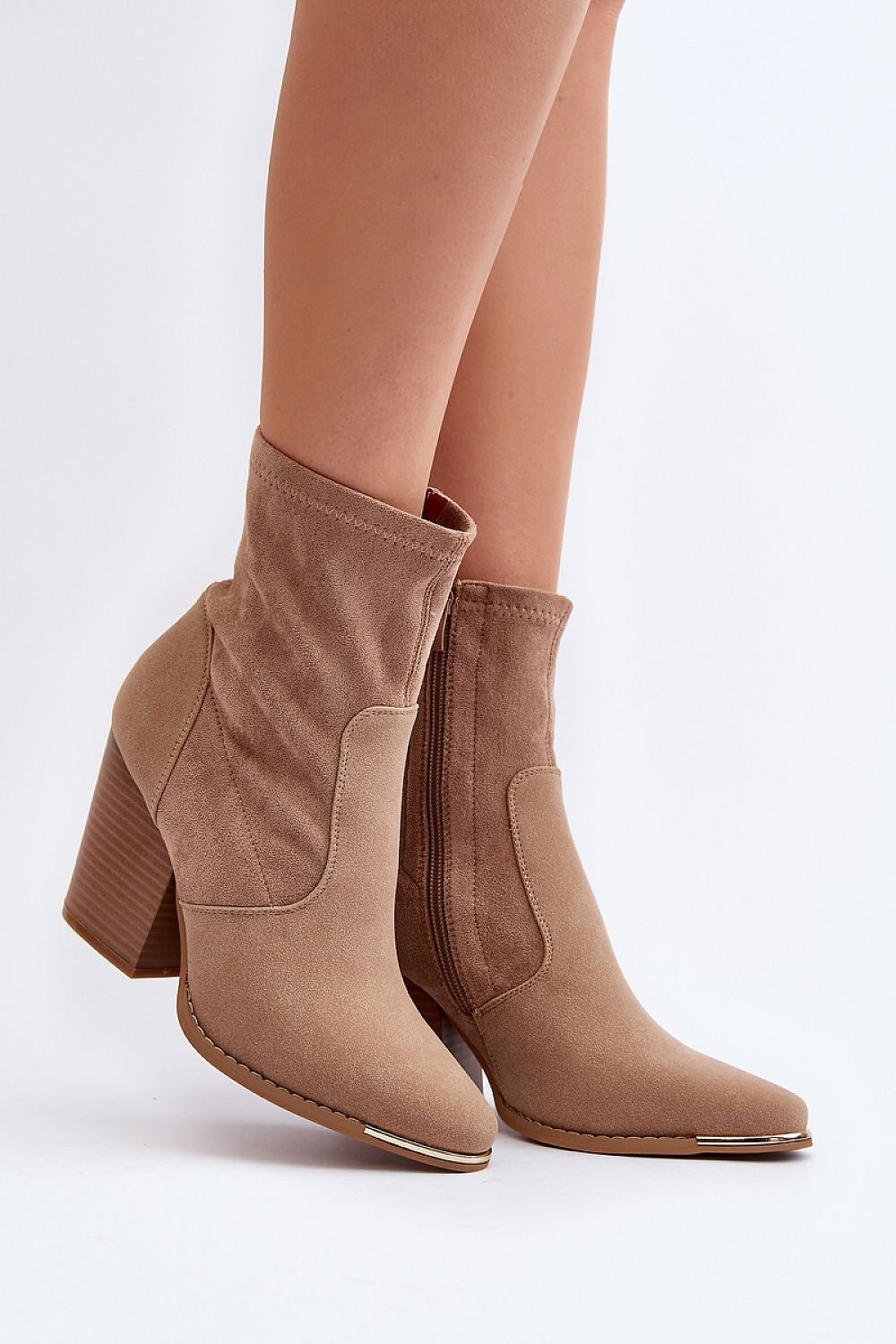 Step in style heeled boots