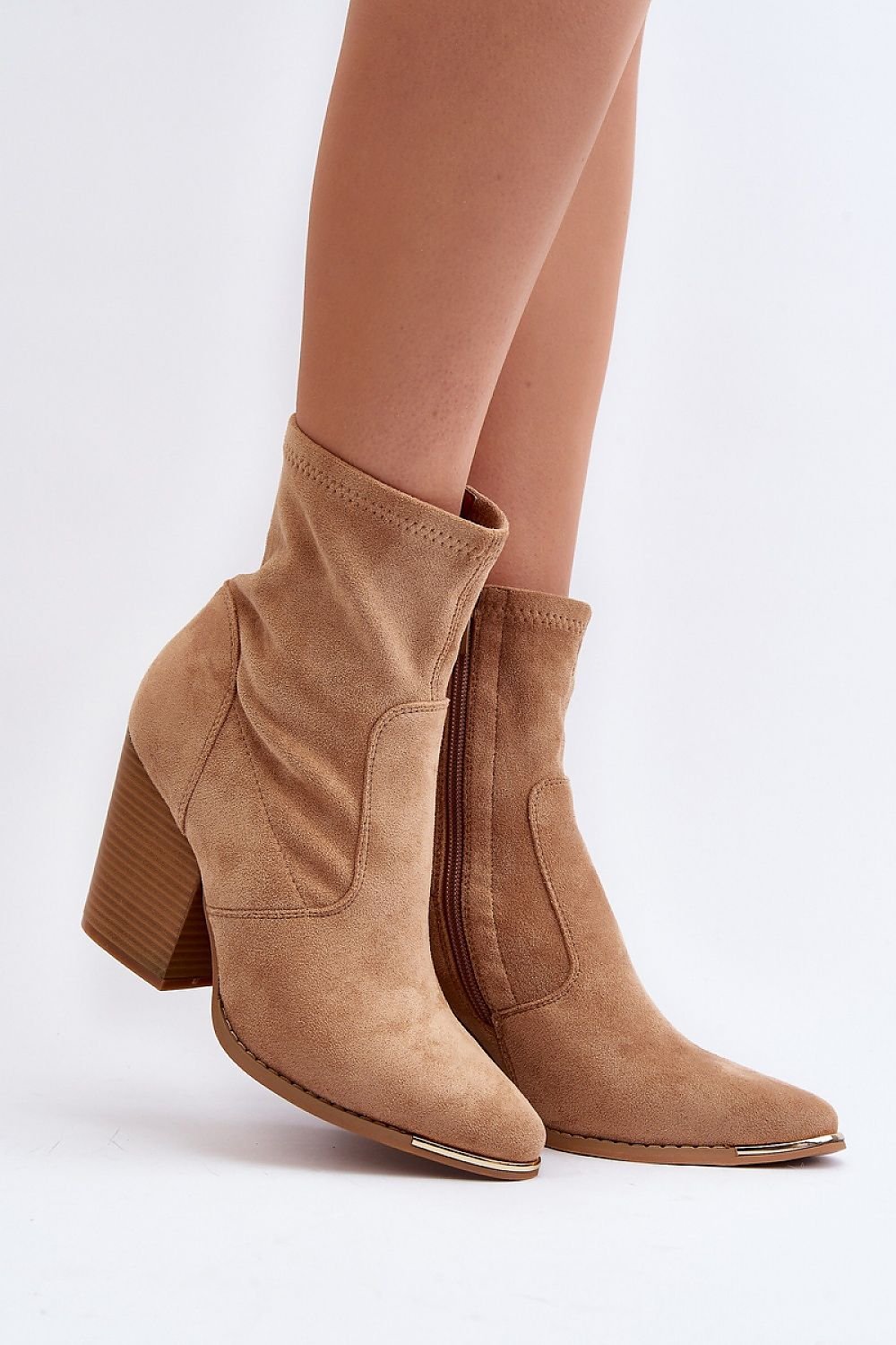 Step in style heeled boots