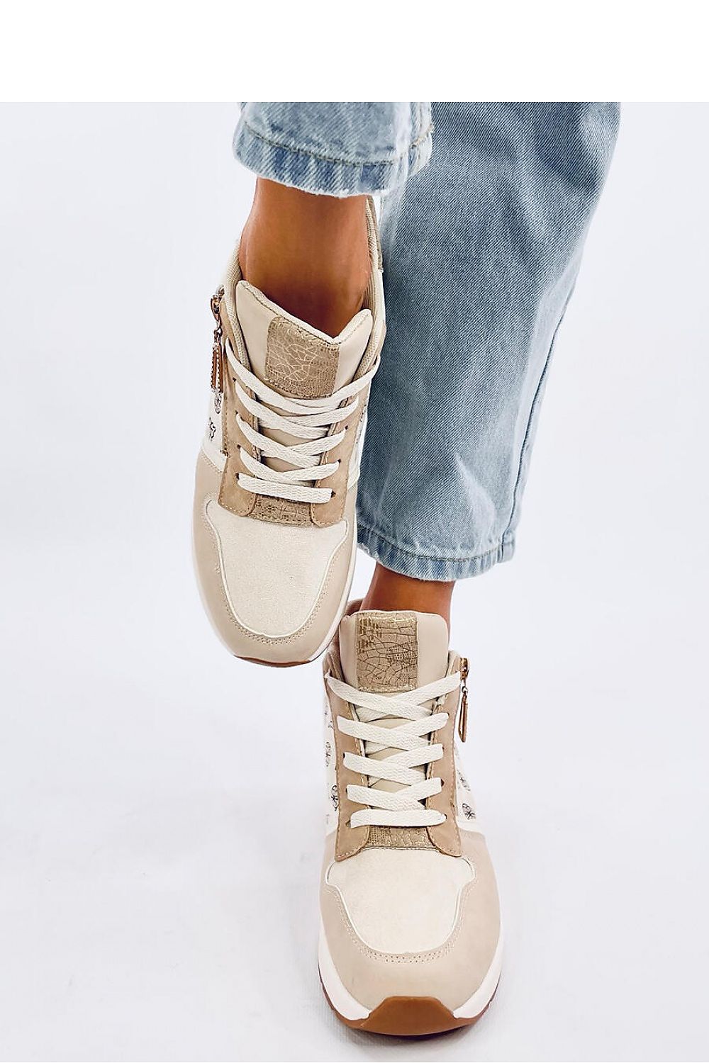 Sneakers with buskins model 192884 Inello