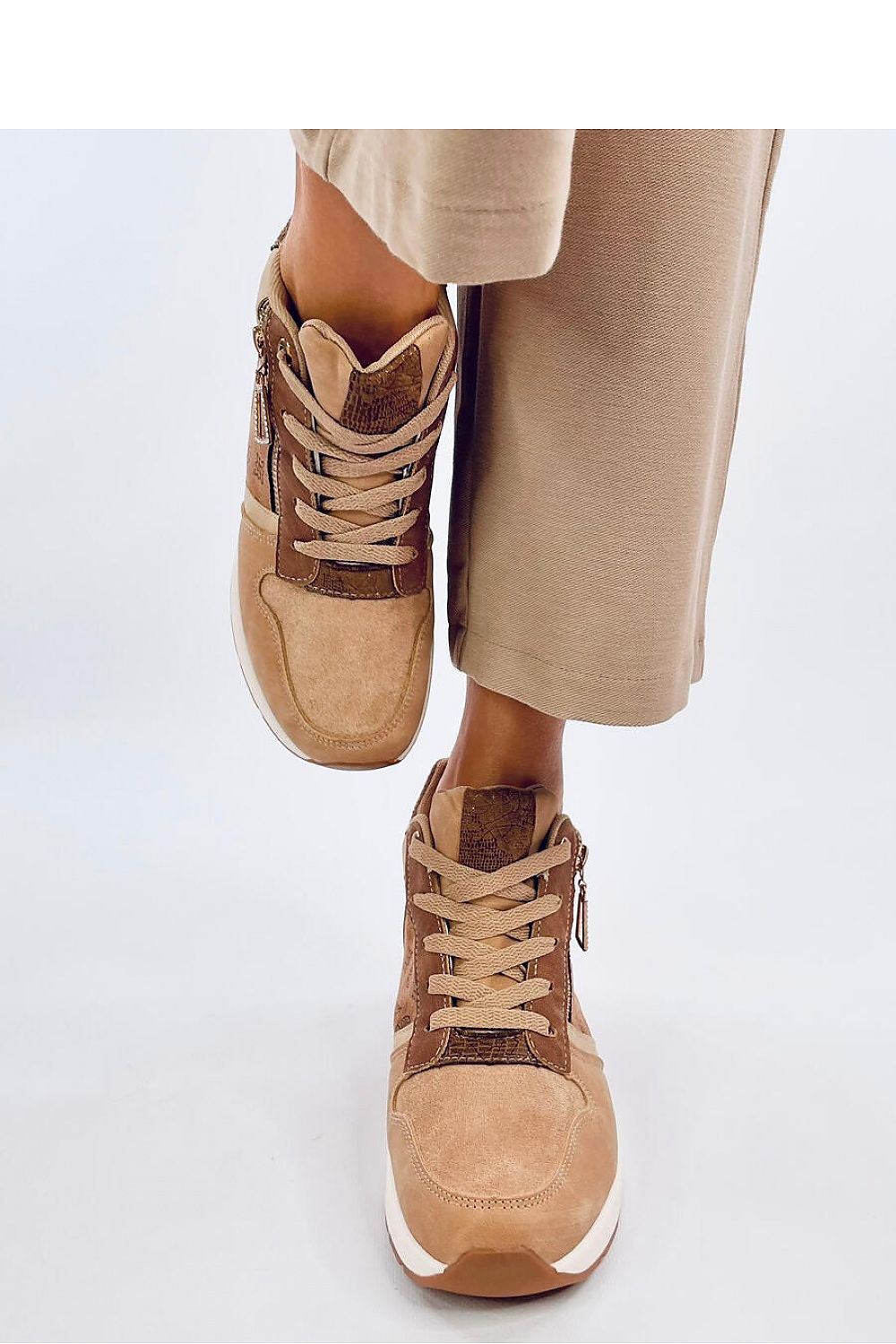 Sneakers with buskins model 192885 Inello