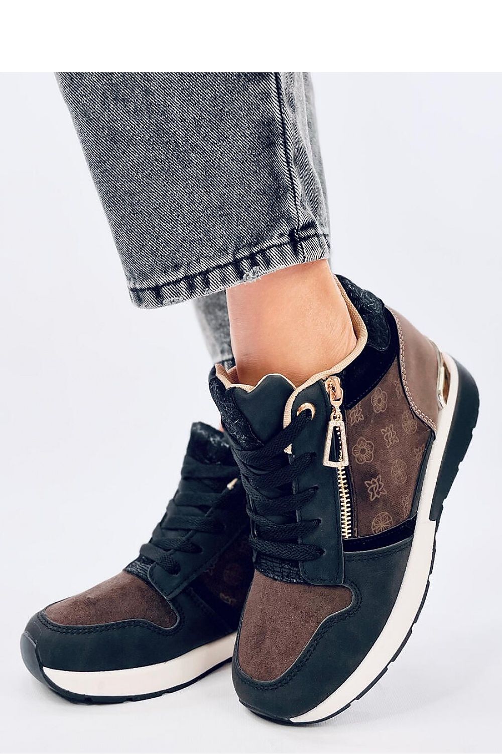 Sneakers with buskins model 192886 Inello