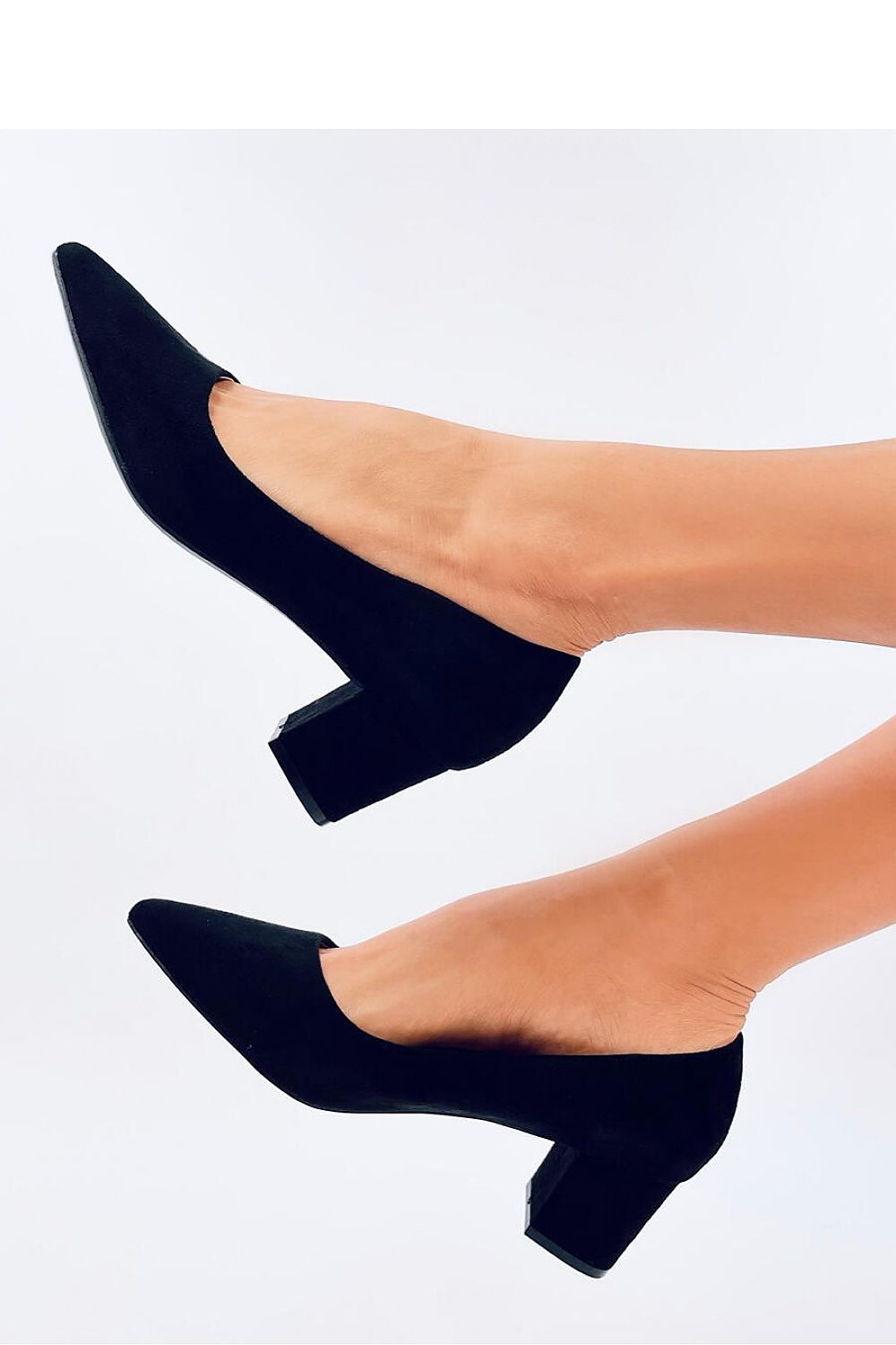 Inello wide heel pumps
