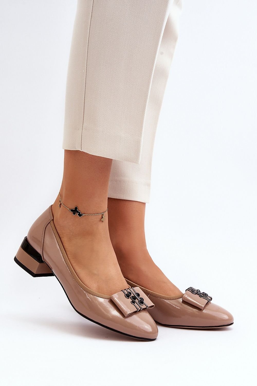 Step in style heeled pumps