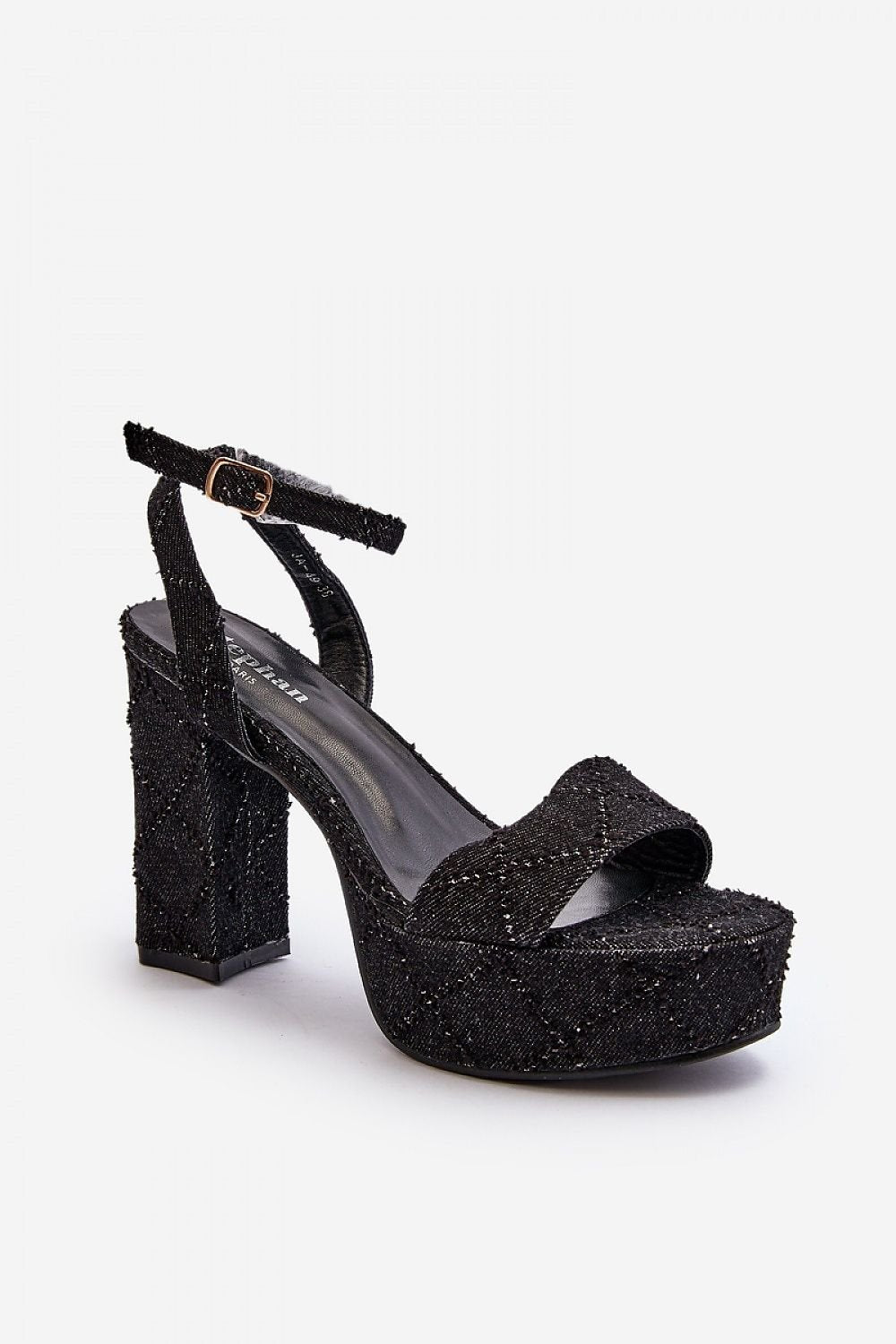 Step in style heeled sandals