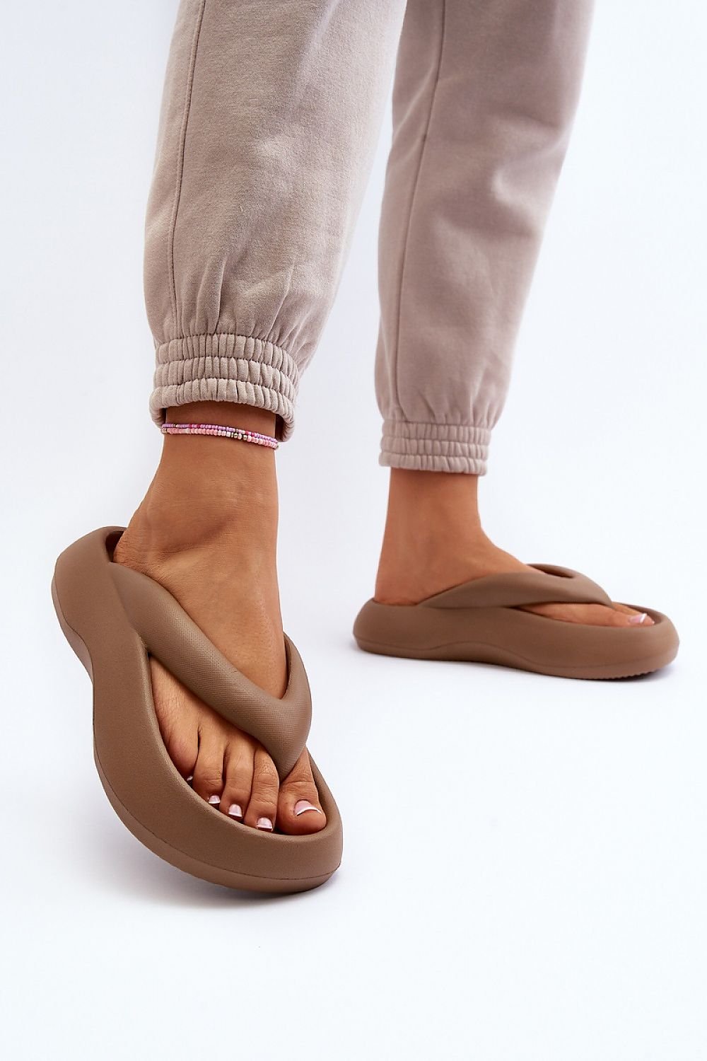 Step in style flip-flops