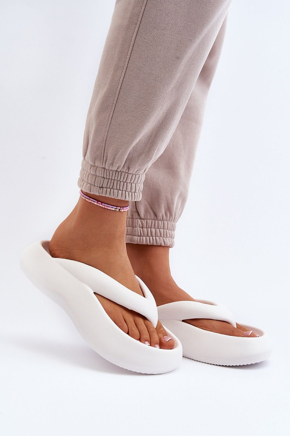 Step in style flip-flops