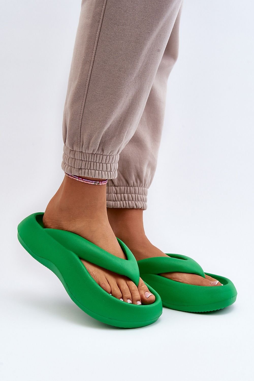 Step in style flip-flops