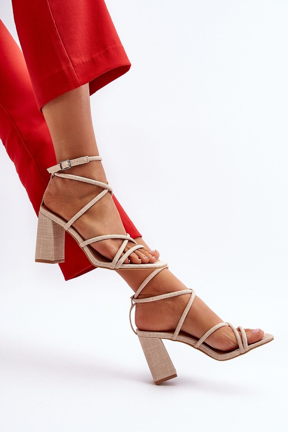 Step in style heeled sandals