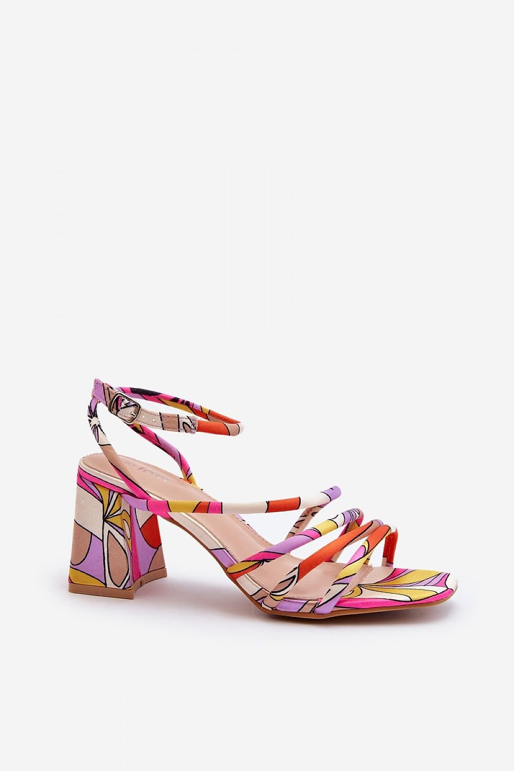 Step in style heeled sandals