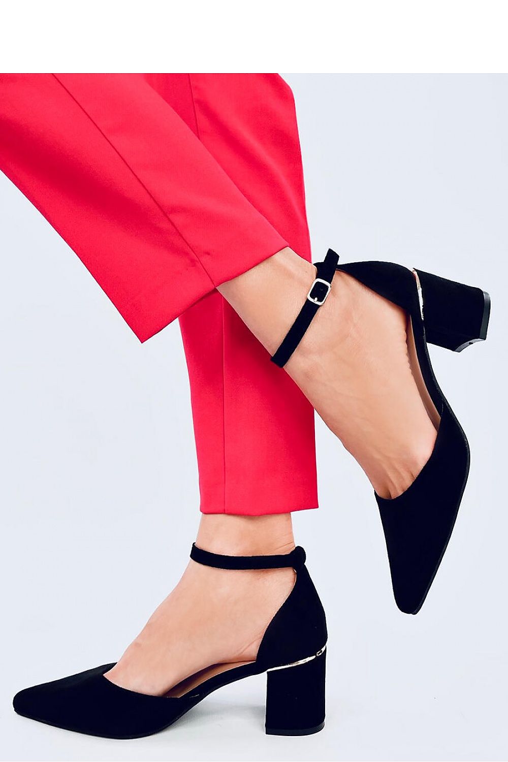 Inello wide heel pumps