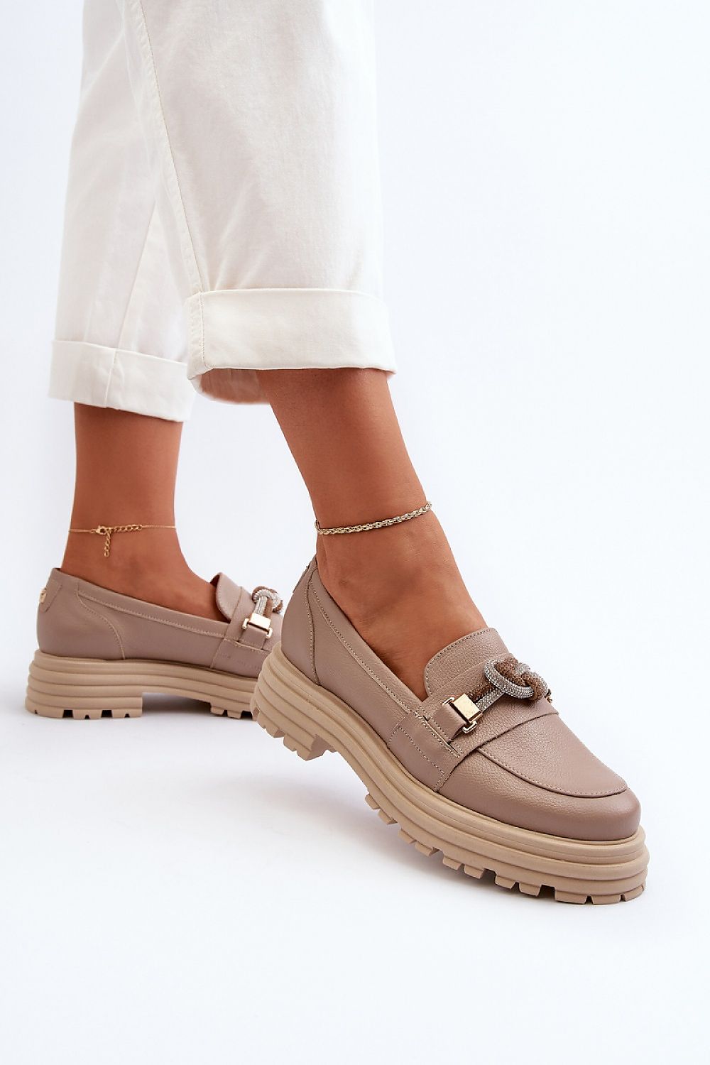 Moccasins model 195258 Step in style